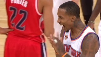 Brandon Jennings Clashes With Casper Ware In Preseason And The MSG Crowd Loves It