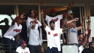 The Cavs Are Taking A Team Field Trip Across The Street To Watch The Indians In Game 6
