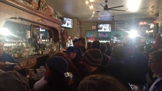 Chicago Cubs Fans Poured Into Wrigley Field Bars Before The Sun Was Up