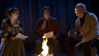 Anna Kendrick And John Lithgow Share ‘Kids Campfire’ Stories On ‘Fallon’ Designed To Scare You Silly