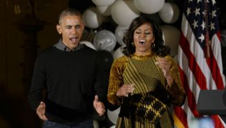 Barack And Michelle Obama Break It Down To ‘Thriller’ For The White House Halloween Bash