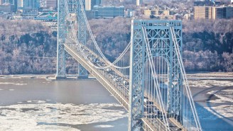 Police Arrest A Man Who Attempted To Climb The George Washington Bridge