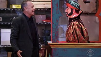 Tom Hanks Reunites With Zoltar And Asks Him To Make Him 30 Years Old Again
