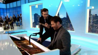Jason Sudeikis Impersonating Harry Connick, Jr. While Doing A Duet With Harry Connick, Jr. Is Delightful