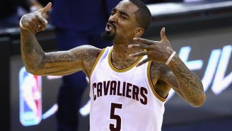 J.R. Smith Doesn’t Think The Celtics Are A Threat To The Cavs’ Title Hopes