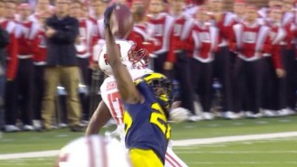 Michigan’s Jourdan Lewis Channeled His Inner Odell Beckham With A One-Handed Interception