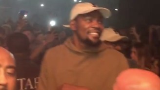 Kevin Durant Is The Latest Superstar To Hit The Pit At Kanye West’s Saint Pablo Tour