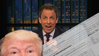 Seth Meyers Still Has The Best Theory For Why ‘Scam Artist’ Trump Won’t Release His Tax Returns