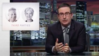 John Oliver Takes A Deep Dive To Seriously Vet Our Third Party Candidates