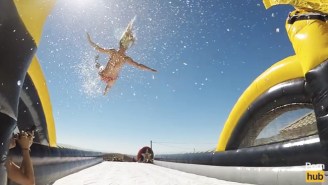 Pornhub Created A Giant Lube Water Slide, Because Why Wouldn’t They?