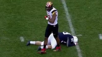 A Player Got Ejected For Cheap-Shotting Penn State’s Kicker For The Second Straight Week