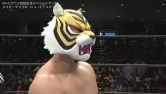 Kota Ibushi Made His Return To New Japan As The Anime-Inspired Tiger Mask W