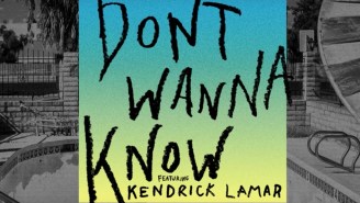 Maroon 5 And Kendrick Lamar Can’t Get Over Their Exes On New Single ‘Don’t Wanna Know’