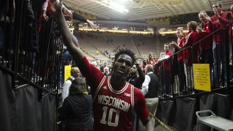 Wisconsin Hoops Star Nigel Hayes Continued His Protest Of The NCAA At ‘College GameDay’