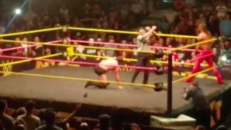 Austin Aries Suffered A Match-Ending Injury in An NXT Live Event