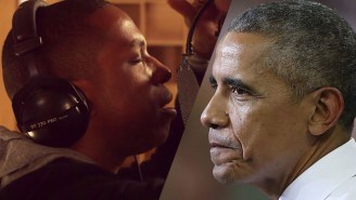 Sara Bareilles And Leslie Odom Jr. Give Obama A Musical Response To Donald Trump This Election