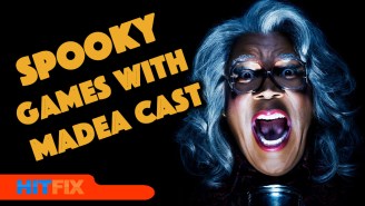 Spooky games with Boo! A Madea Halloween cast