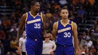 Steph Curry Says He And Kevin Durant Crack Jokes On Each Other’s Shoes ‘All The Time’