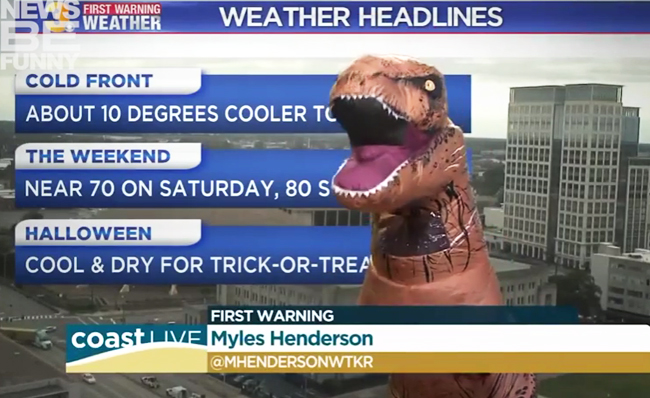Just For Halloween, Here Are October's Funniest News Bloopers