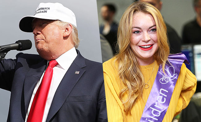Donald Trump On Lindsay Lohan Deeply Troubled Women Are Best In Bed