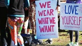 Hundreds Of Women Held A ‘Yoga Pants Parade’ To Protest Some Grouch Who Called Them Tacky And Ridiculous
