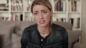 Amber Heard Speaks Out Against Domestic Violence In Her Powerful New GirlGaze PSA