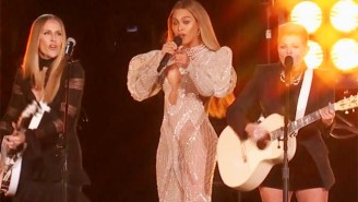The Internet Absolutely Loved Beyonce And The Dixie Chicks’ Supergroup Performance Of ‘Daddy Lessons’