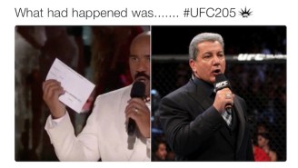 The UFC Screwed Up A Decision Announcement And The Internet Went Bonkers