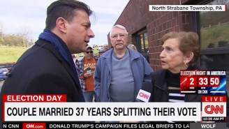 Watch This Elderly Couple Adorably Bicker On Live TV About Trump And Clinton