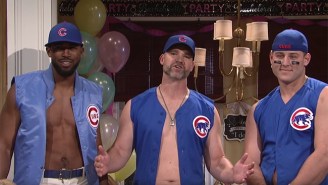The Cubs Also Got A Chance To Live Out Their Stripping Dreams Thanks To ‘SNL’