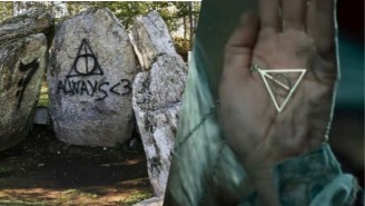 Harry Potter Fans Defaced An Ancient Tomb In Spain With A ‘Deathly Hallows’ Reference