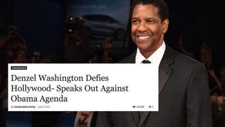How A Fake Denzel Washington Story Turned Into Alt-Right Propaganda