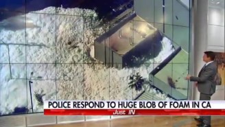 A Massive Foam Blob Erupted In Santa Clara And Fox News’ Shepard Smith Loved Every Minute Of It