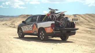 Building The Perfect Dirt Bike Pit Stop… In The Back Of A Truck