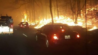 The Monstrous Gatlinburg Wildfires Force Thousands To Evacuate In Tennessee