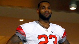 LeBron James Finally Gets To Cross An Ohio State Vs. Michigan Game Off His ‘Bucket List’