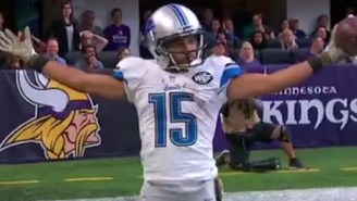 Detroit Stunned Minnesota Thanks To This Crazy Game-Winning Catch-And-Run By Golden Tate