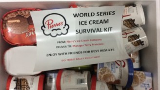 Terry Francona Now Has A Bunch Of Free Ice Cream In Case He Gets Insomnia In His Hotel Room Again
