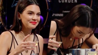 James Corden Makes Kendall Jenner Answer Truthfully Or Chow Down Some Disgusting Food