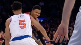 Kent Bazemore Couldn’t Help But Laugh When He Saw Dwight Howard’s Mismatch