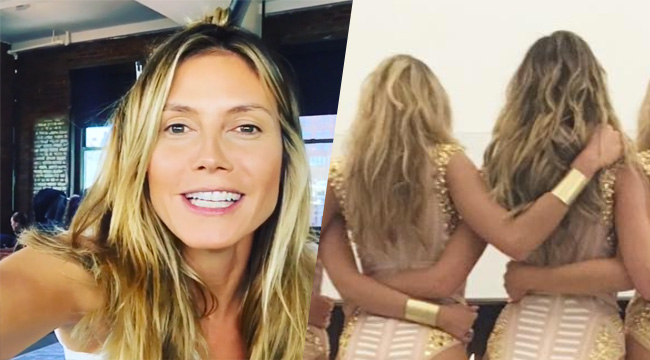 Heidi Klum Halloween 2016 Costume: Cloned Herself Into Sextuplets