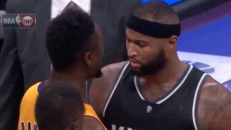 Julius Randle Wasn’t Angry He Was Actually Laughing When DeMarcus Cousins Got In His Face