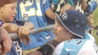 This Touching Moment When A Titans Player Consoled A Young Fan Is The Pick-Me-Up We Need