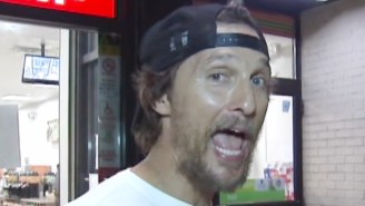 Matthew McConaughey Gave A Passionate Defense Of Texas Coach Charlie Strong
