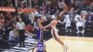 Meyers Leonard Rose Up For The Huge Jam And Then Gave The Stank Face