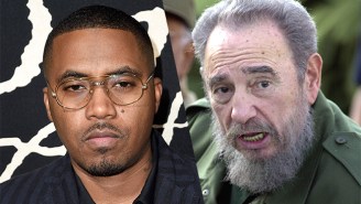 Nas Pays His Respects To Former Cuban President Fidel Castro