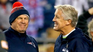 Pete Carroll Took A Shot At Patriots Fans In The Laziest Way Imaginable