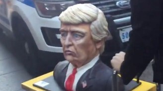 This Sad Donald Trump Cake Is Cooking Up Delicious (And Hilarious) Memes