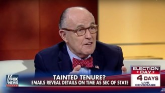 Rudy Giuliani Confirms That He Knew The FBI Would Reopen Their Probe Of Clinton-Related Emails