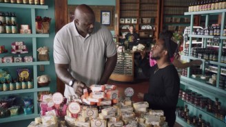 It’s Perfectly Natural To See Shaq And Kendrick Lamar Shopping For Soap Together